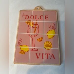 Dolce Vita Hot Plate Stoneware